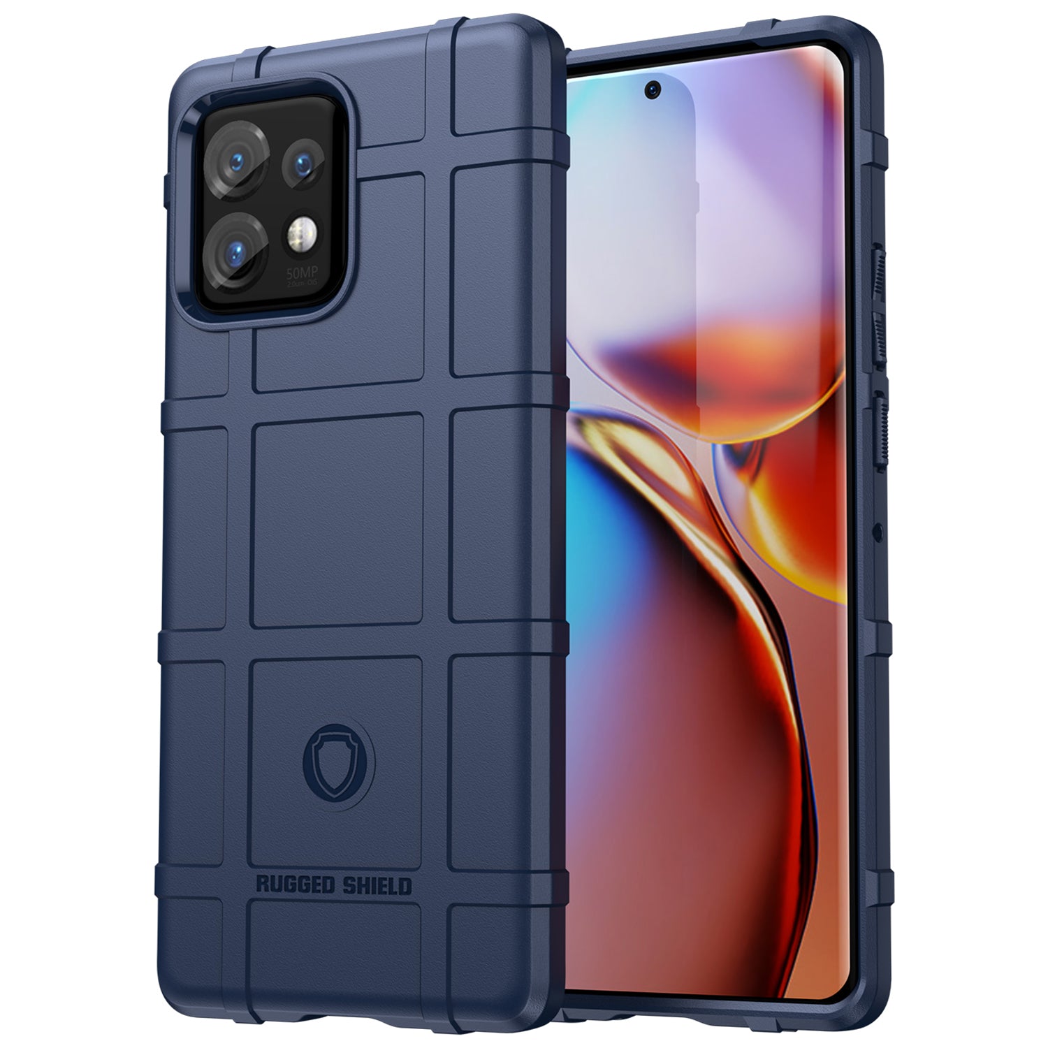Phone Case for Motorola Moto X40 5G Edge (2023) Edge 40 Pro 5G Fall Proof Rugged Square Grid Texture Shockproof Soft TPU Back Cover Phone Case for Motorola Moto X40 5G Edge (2023) Edge 40 Pro 5G Fall Proof Rugged Square Grid Texture Shockproof Soft TPU Back Cover